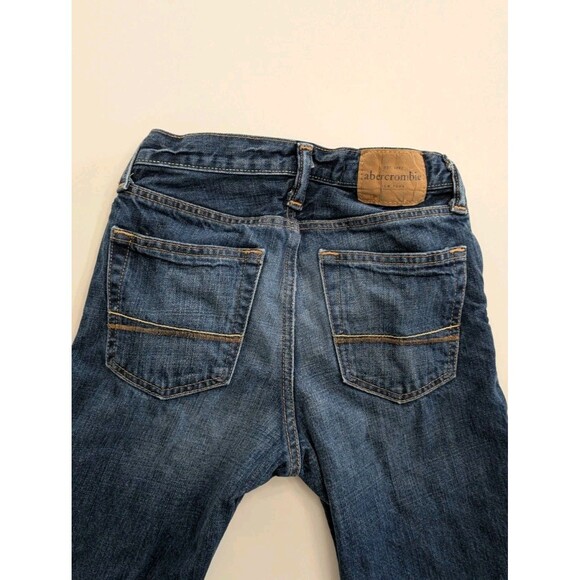 Abercrombie & Fitch Kids Baxter Jeans Sz 12 Slim Low Rise Boot boys - Picture 8 of 9